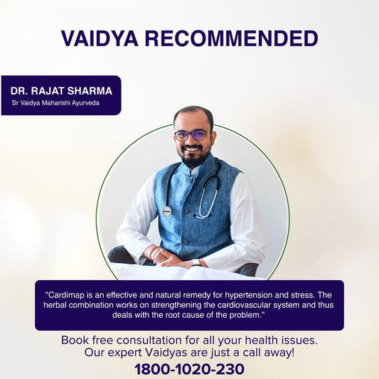 Cardimap | Helps Normalises Blood Pressure Naturally | Unique Formulation