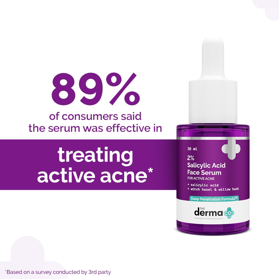2% Salicylic Acid Face Serum | Reduces acne & blackheads