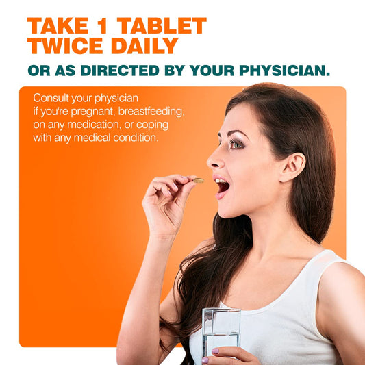 Ashwagandha General Wellness Tablets | Stress Relief | Rejuvenates Mind & Body - 60 Tablets