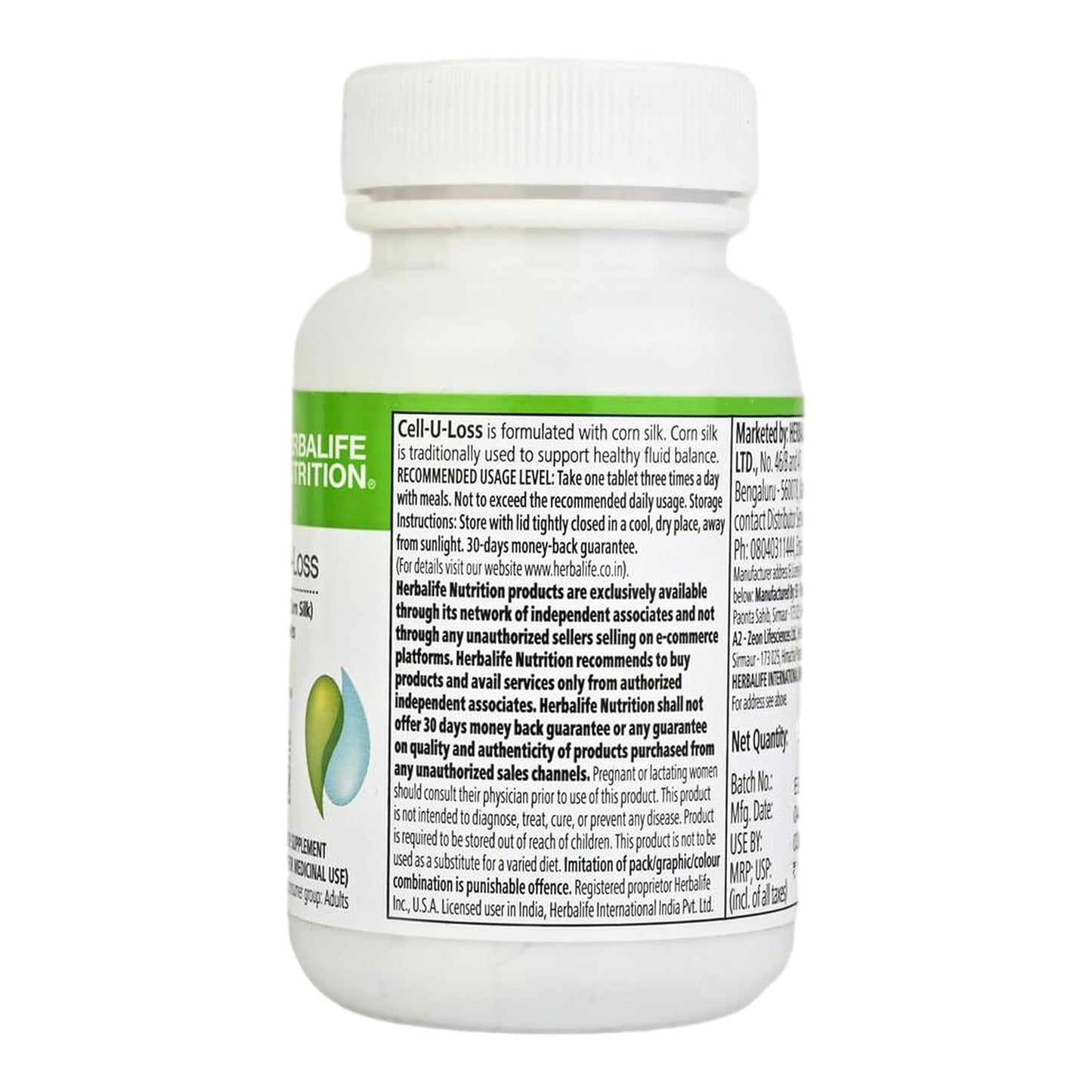 Cell-U-Loss Tablets ā Supports Healthy Fluid Balance
