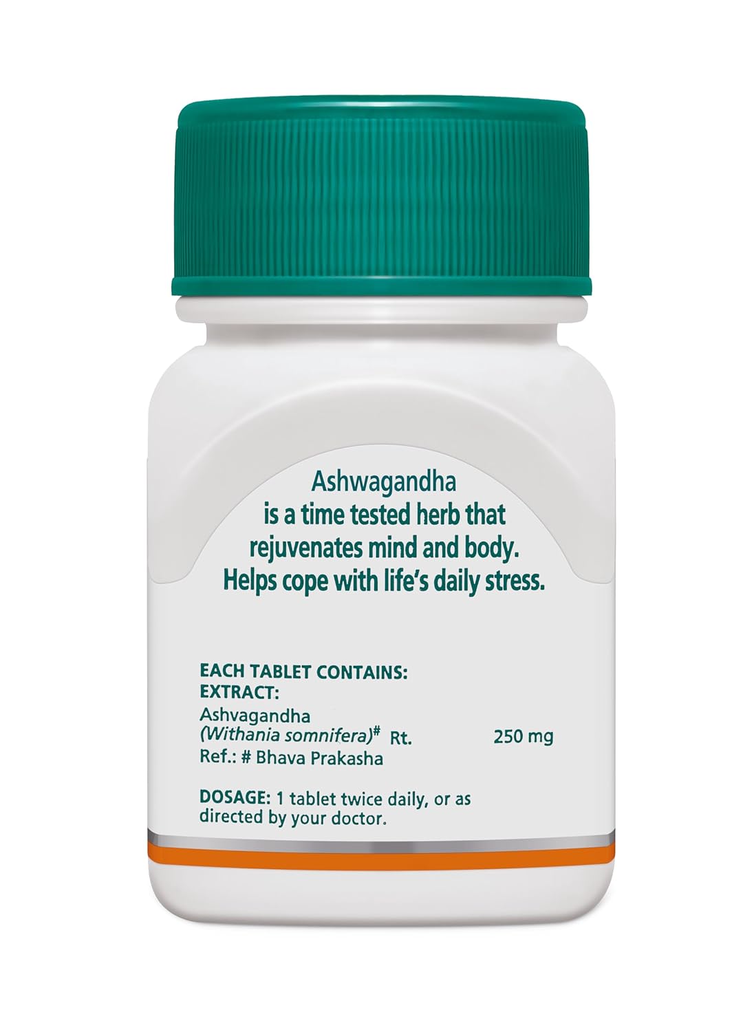 Ashwagandha General Wellness Tablets | Stress Relief | Rejuvenates Mind & Body - 60 Tablets