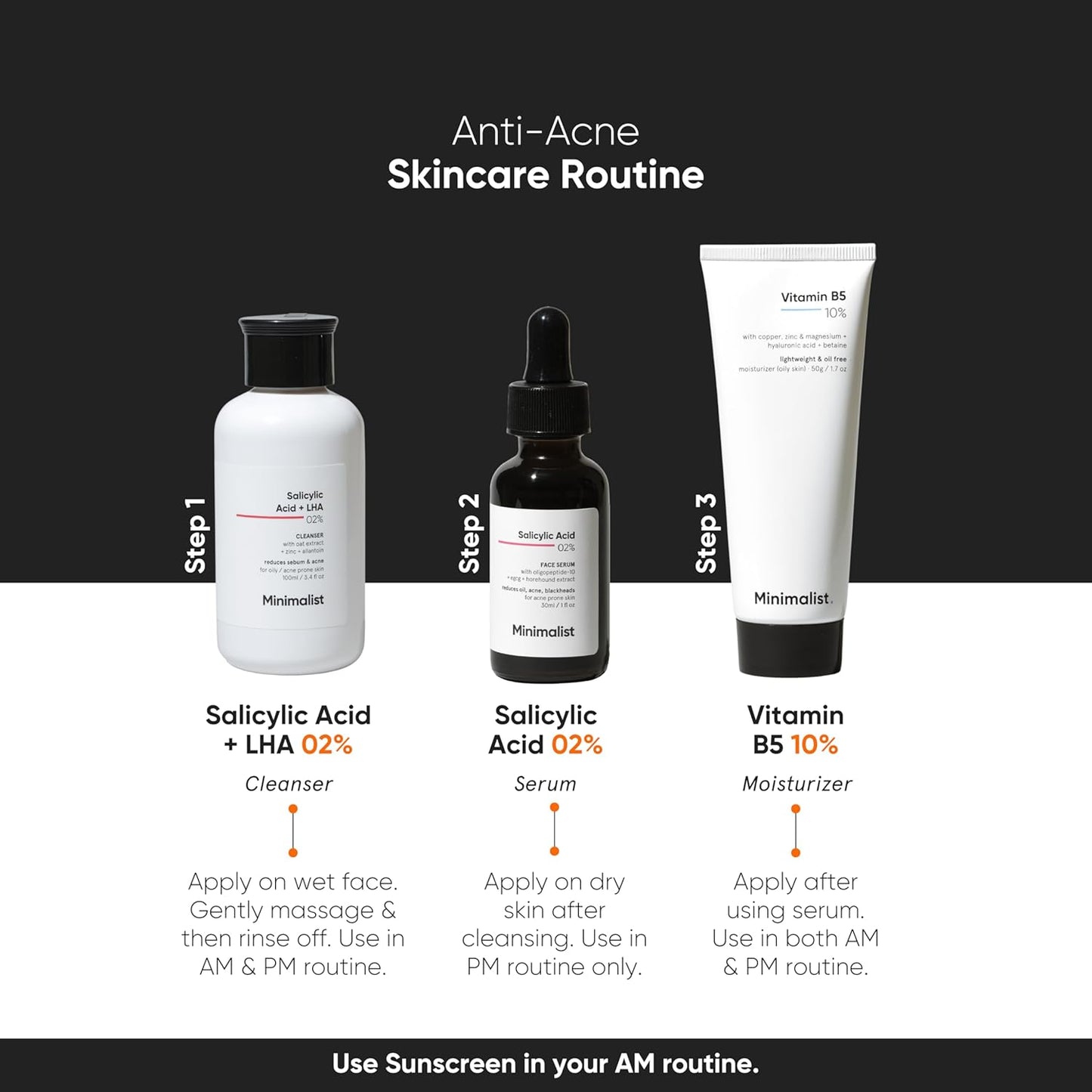 Anti-Acne 2% Salicylic Acid Face Serum for All Skin Types