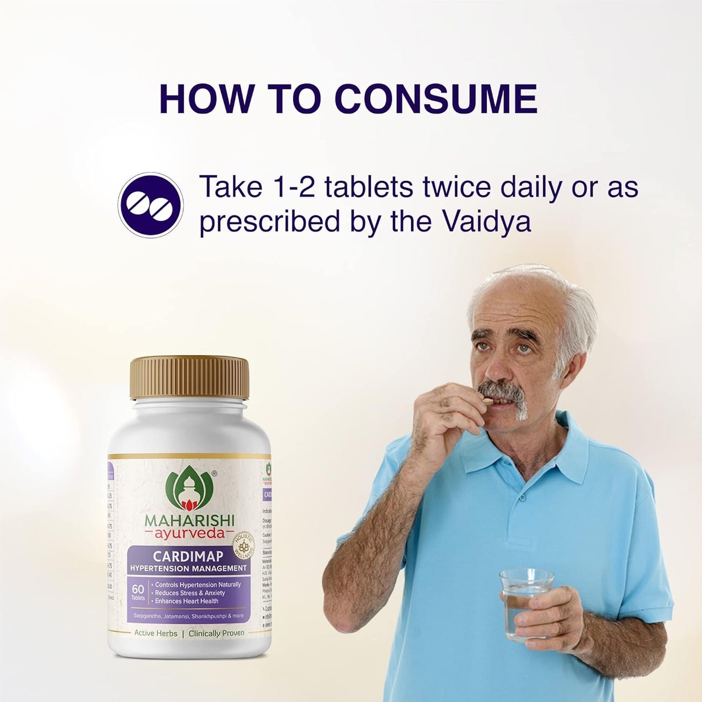 Cardimap | Helps Normalises Blood Pressure Naturally | Unique Formulation
