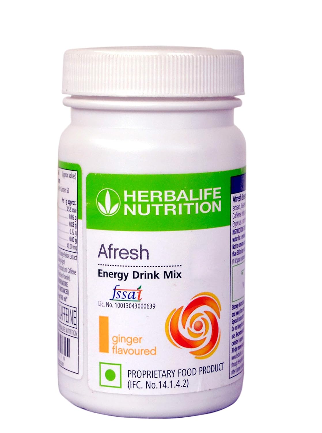 Herbalife nutrition afresh energy drink mix pack of 3 (Ginger, Tulsi, Cinnamon)