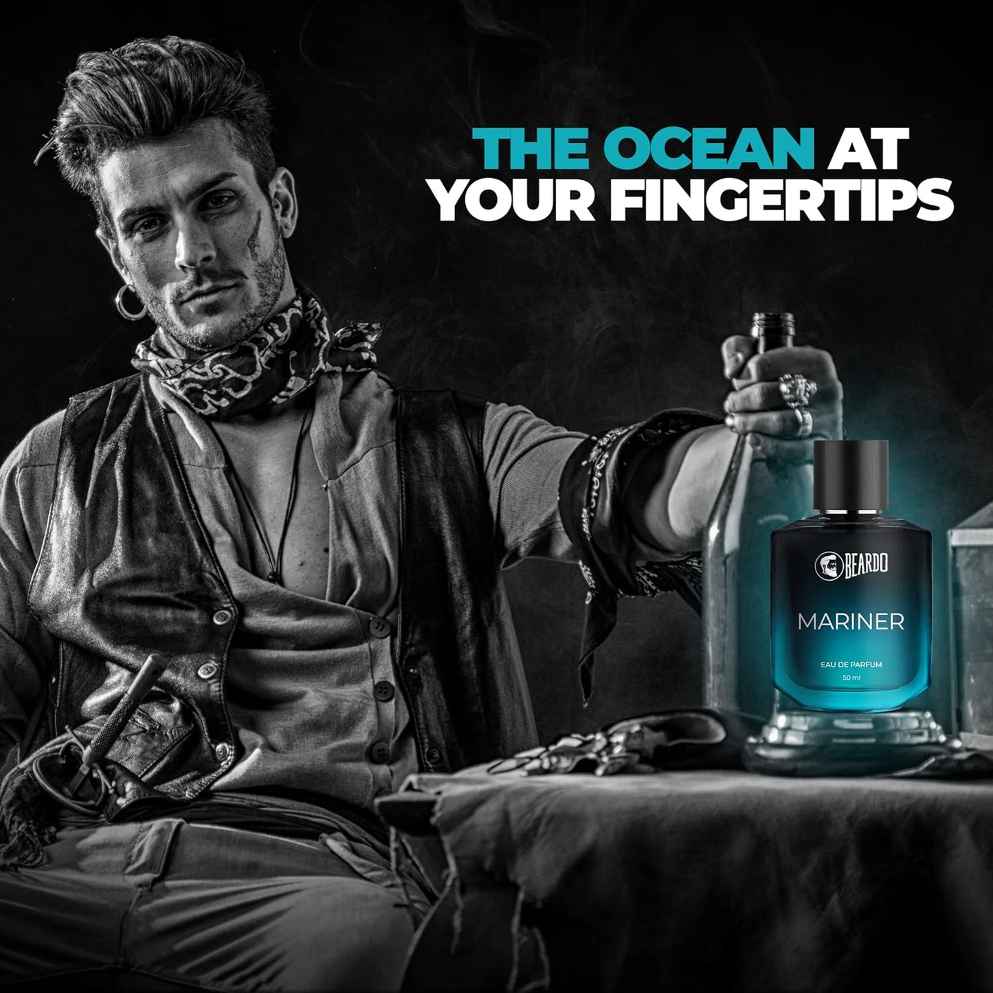 Mariner EDP for Men, 50ml | Eau De Parfum|Long Lasting Perfume for Men | Body Spray for Men | Day Time Fragrance Body Spray | Fresh, Aqua Notes | gift for husband | Gift for boyfriend