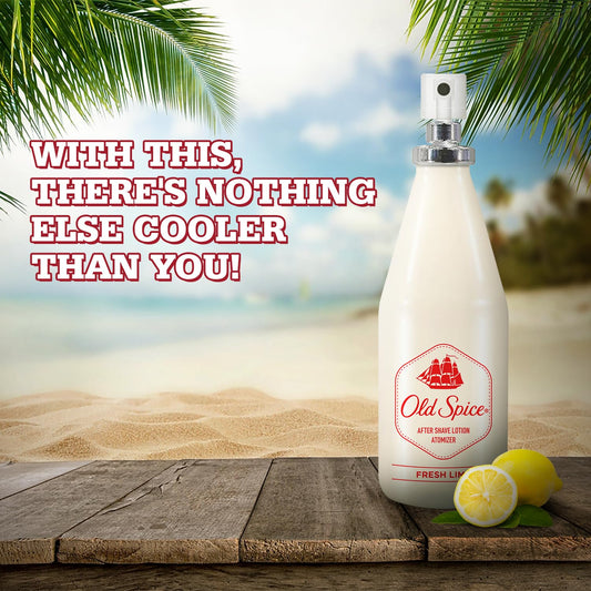 After Shave Lotion Fresh Lime - Cool, Aromatic and Fresh, 150ml