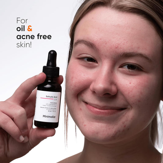 Anti-Acne 2% Salicylic Acid Face Serum for All Skin Types