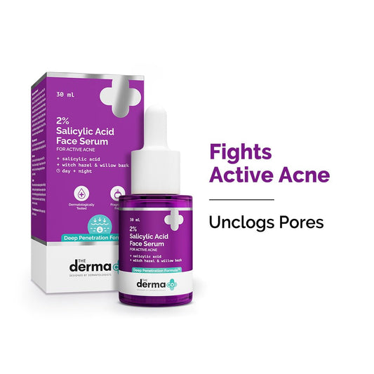 2% Salicylic Acid Face Serum | Reduces acne & blackheads