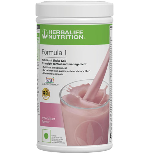 Formula 1 Nutritional Shake Mix – Rose Kheer Flavor | 500g | Meal Replacement