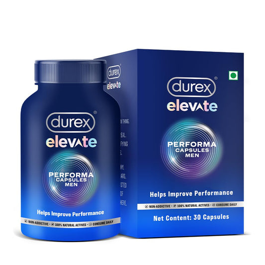 Durex Elevate Performa Shilajit Capsules For Men, 30 Capsule