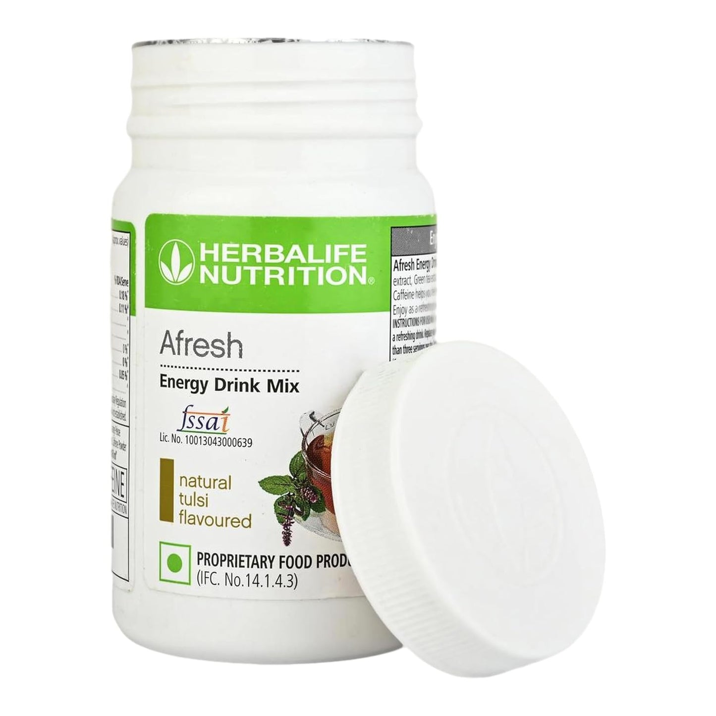 Natural Tulsi Afresh Energy Drink Mix, 50 grams