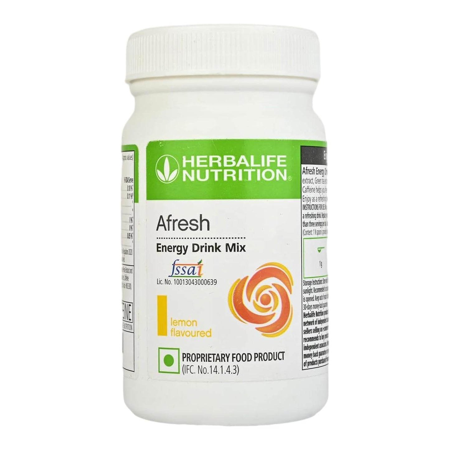 HERBALIFE Weight Loss Combo (Formula 1 Mango Flavor, shakemate, protein powder & Afresh Energy Drink Lemon Flavor (1250 GM)