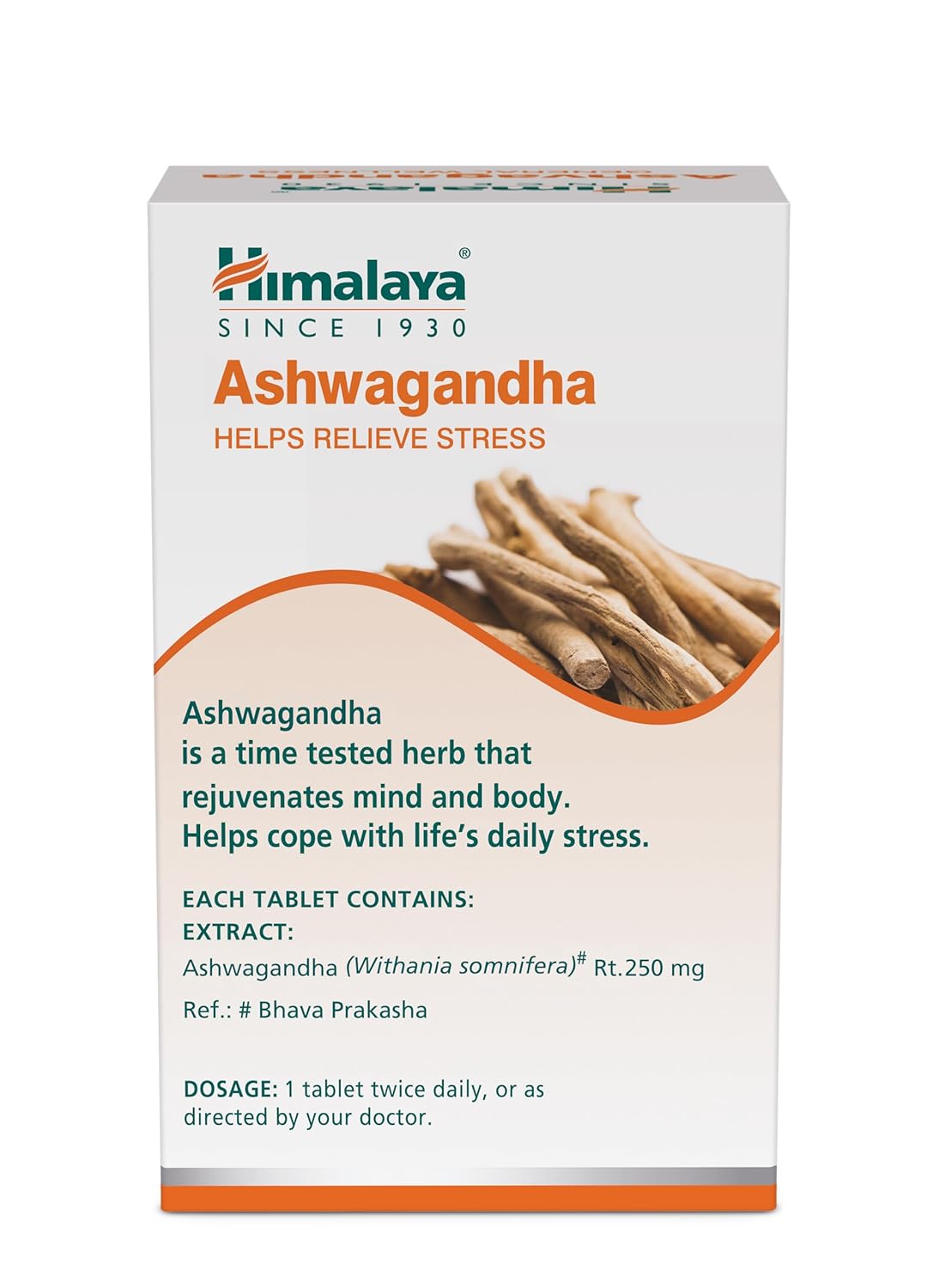 Himalaya Ashwagandha - 120 Tablets | Stress Relief | Rejuvenates Mind & Body | Improves Strength & Energy | General Wellness