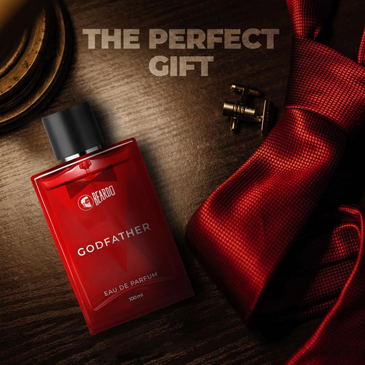 BEARDO Godfather Perfume For Men, 100Ml | Aromatic, Spicy Perfume For Men Long Lasting Perfume For Date Night Fragrance | Body Spray For Men | Valentines Day Gift For Husband | Boyfriend